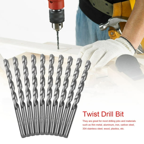 Taidda Twist Drill Hand Twist Drill 10 High Speed Steel Drill Bits Wood Drilling Tool Wide Grasp Range Chuck Hand Twist Drill Taidda Twist Drill Hand Twist Drill 10 High Speed Steel Drill Bits Wood Drilling Tool Wide Grasp Range Chuck Hand Twist Drill